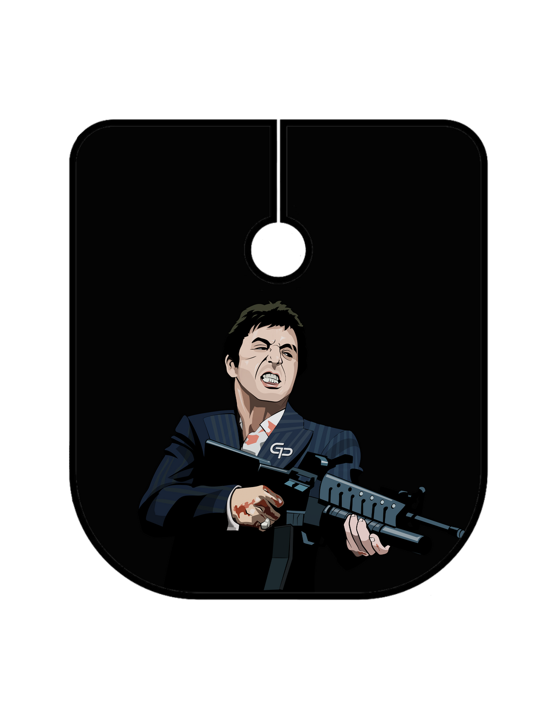 Scarface Barber Cape V2
