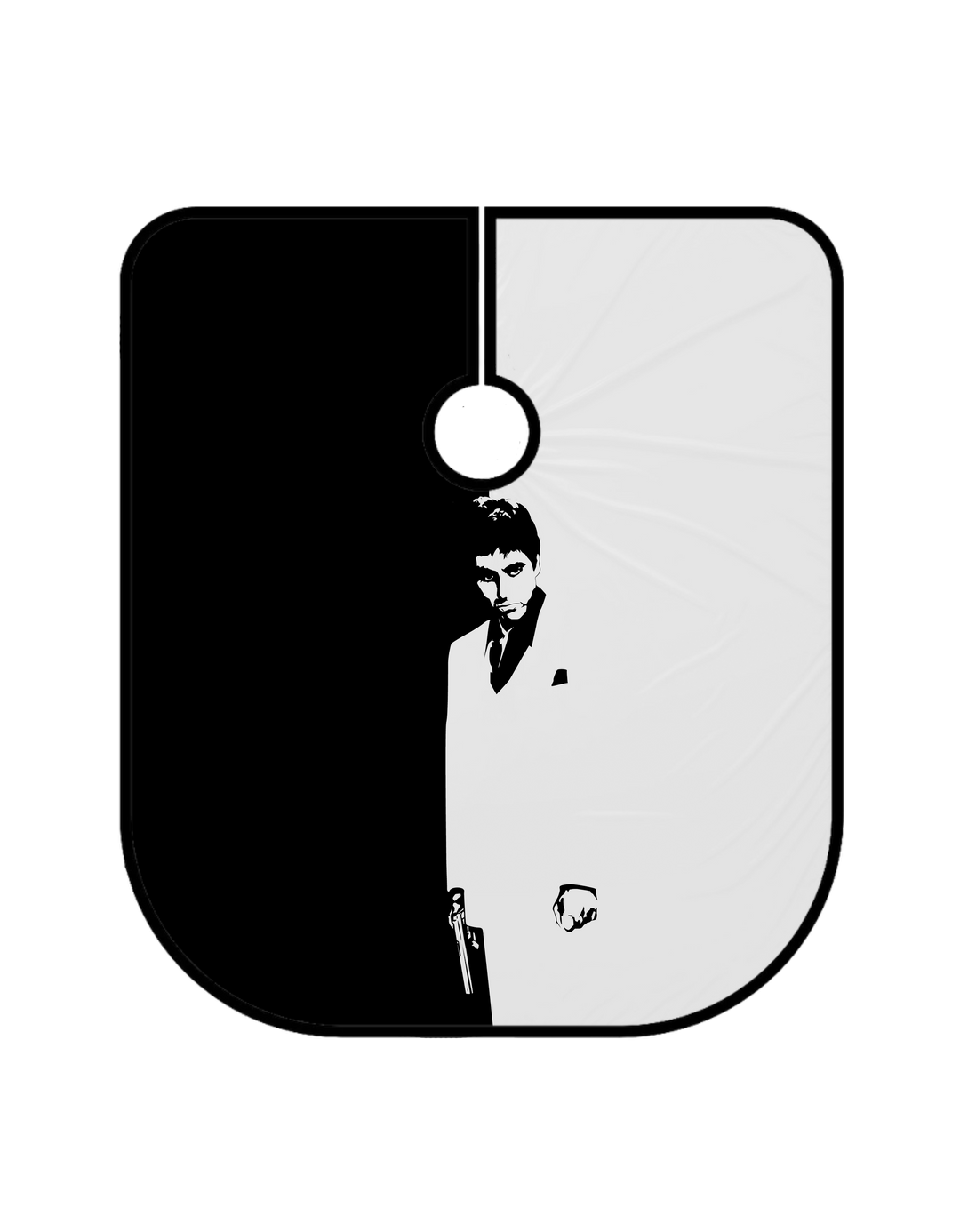 Scarface Barber Cape V1