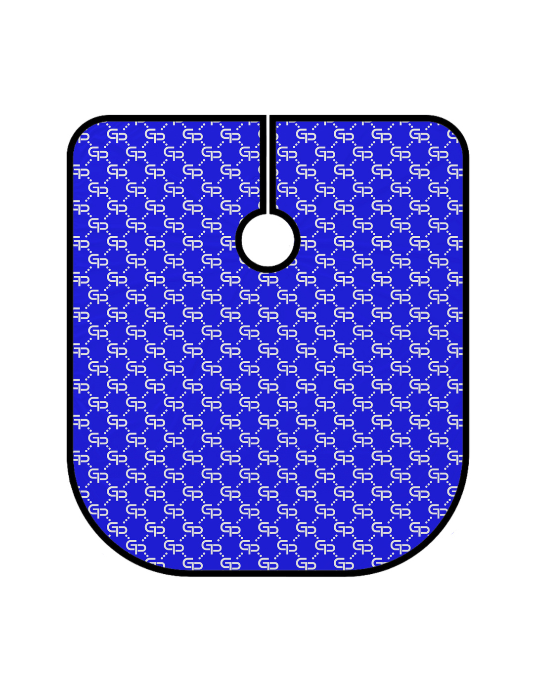 Blue GP Barber Cape
