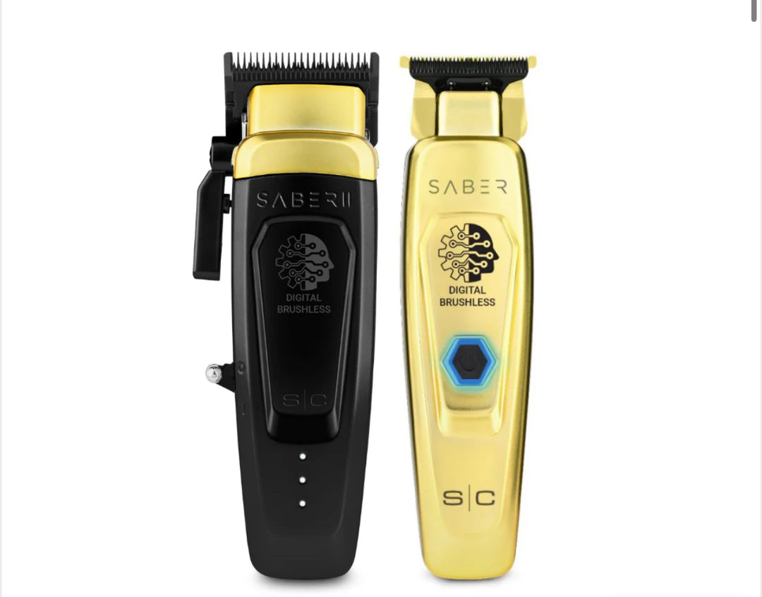 Saber Clipper + Trimmer Combo