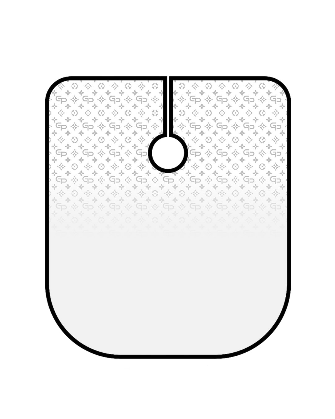 GP x LV Faded barber cape