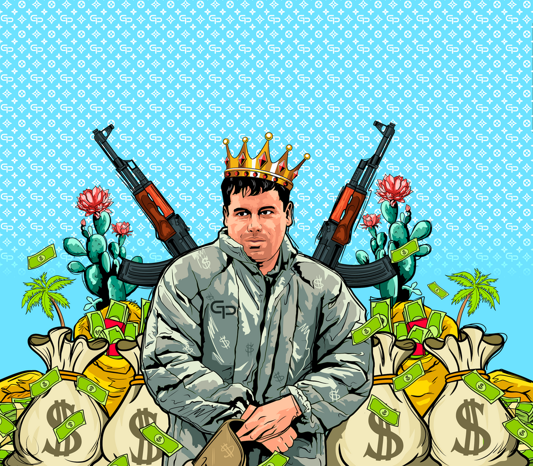 El Chapo V2 Barber Cape