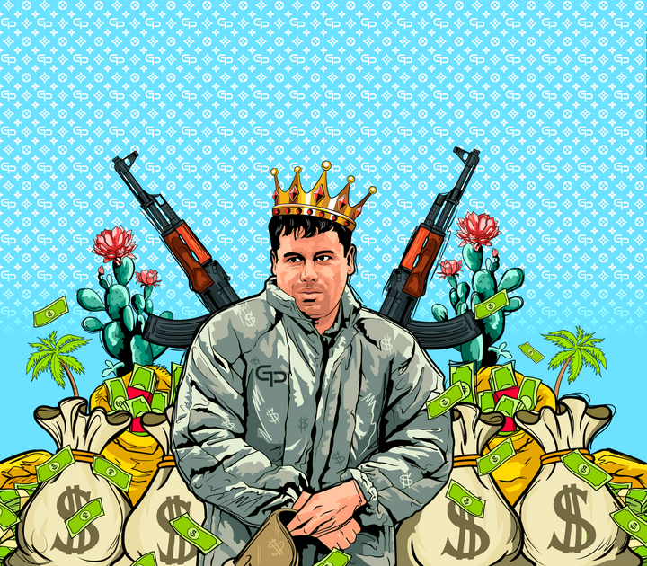 El Chapo V2 Barber Cape