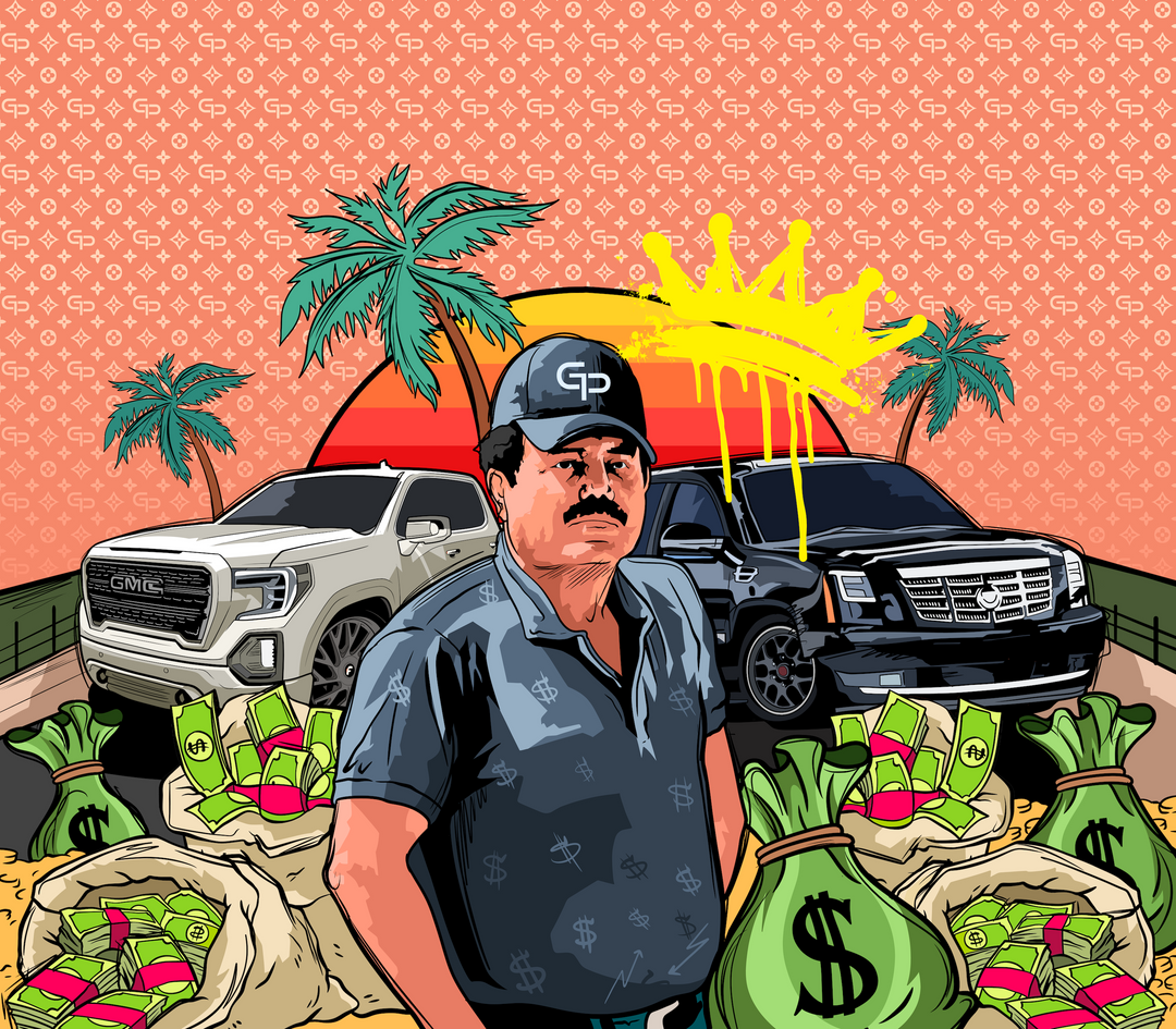 Mayo Zambada Barber Cape