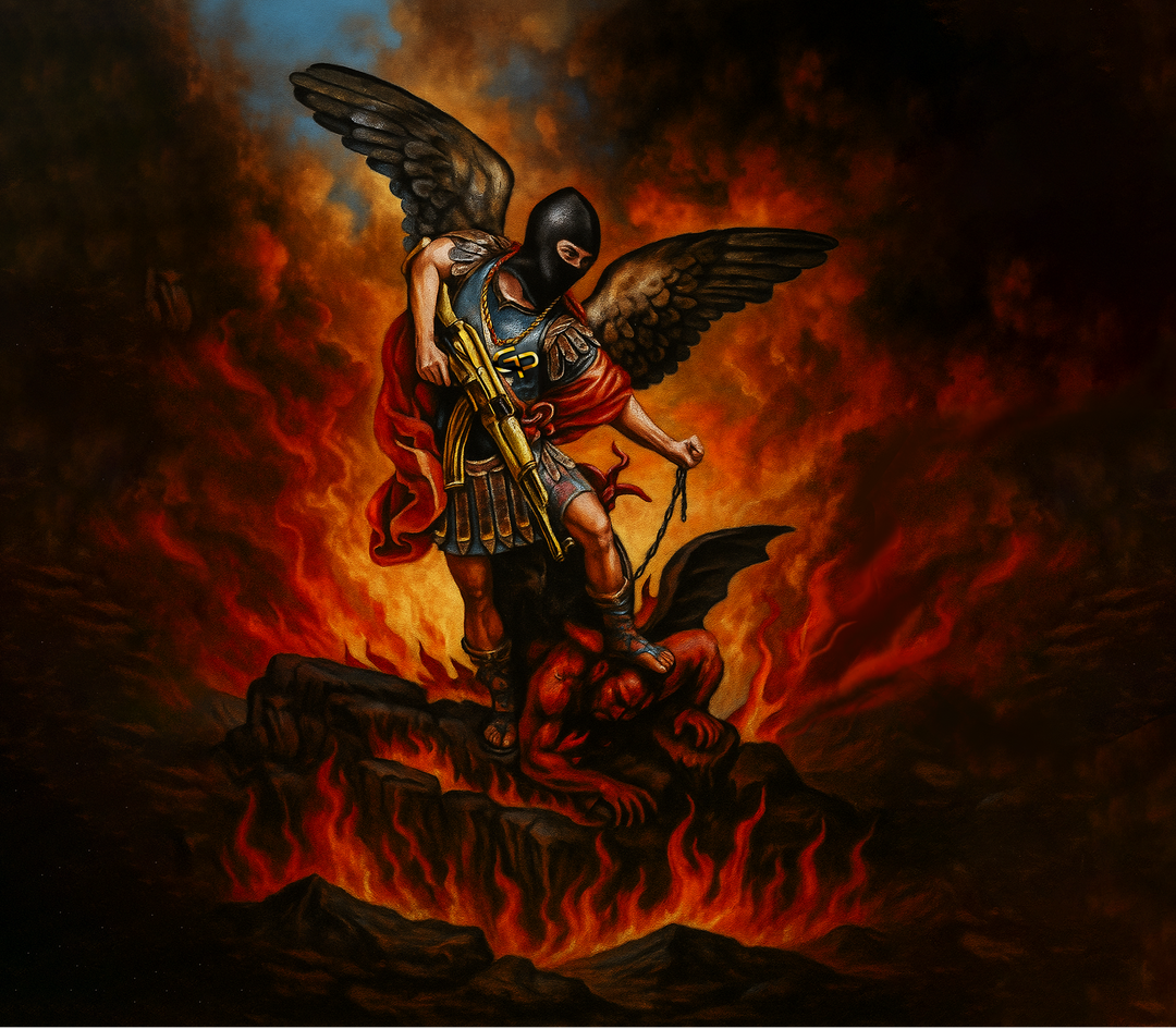 Saint Michael Barber Cape