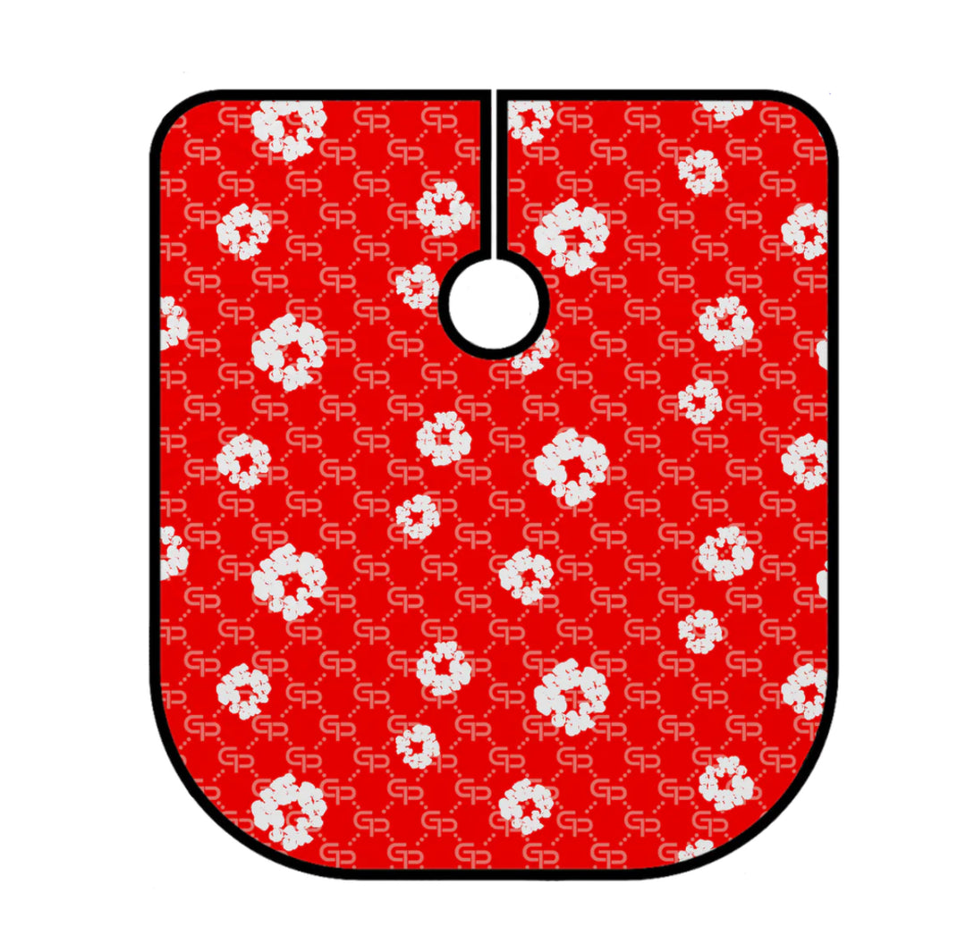 Red Denim Tears Barber Cape