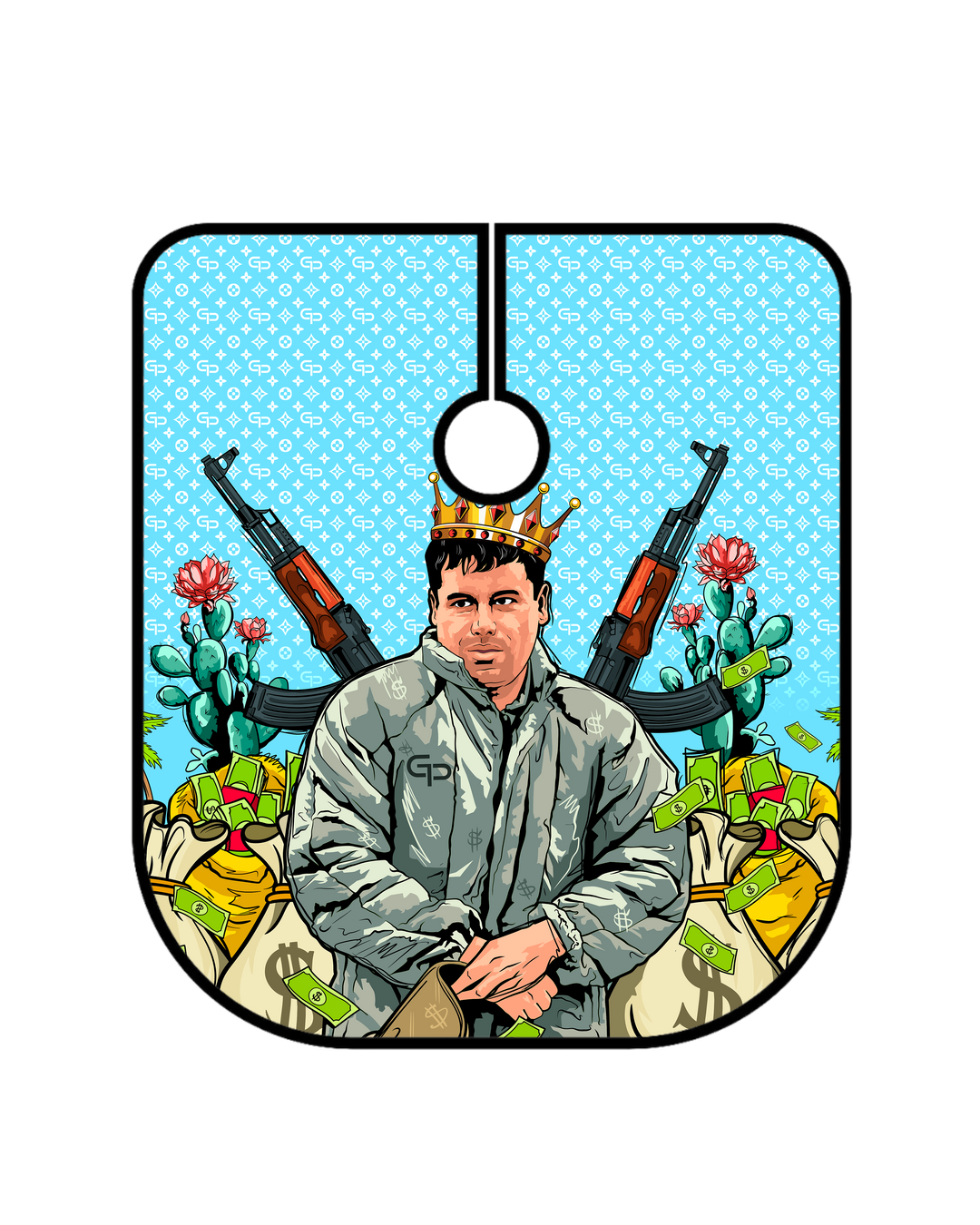 El Chapo V2 Barber Cape | Pre-Order