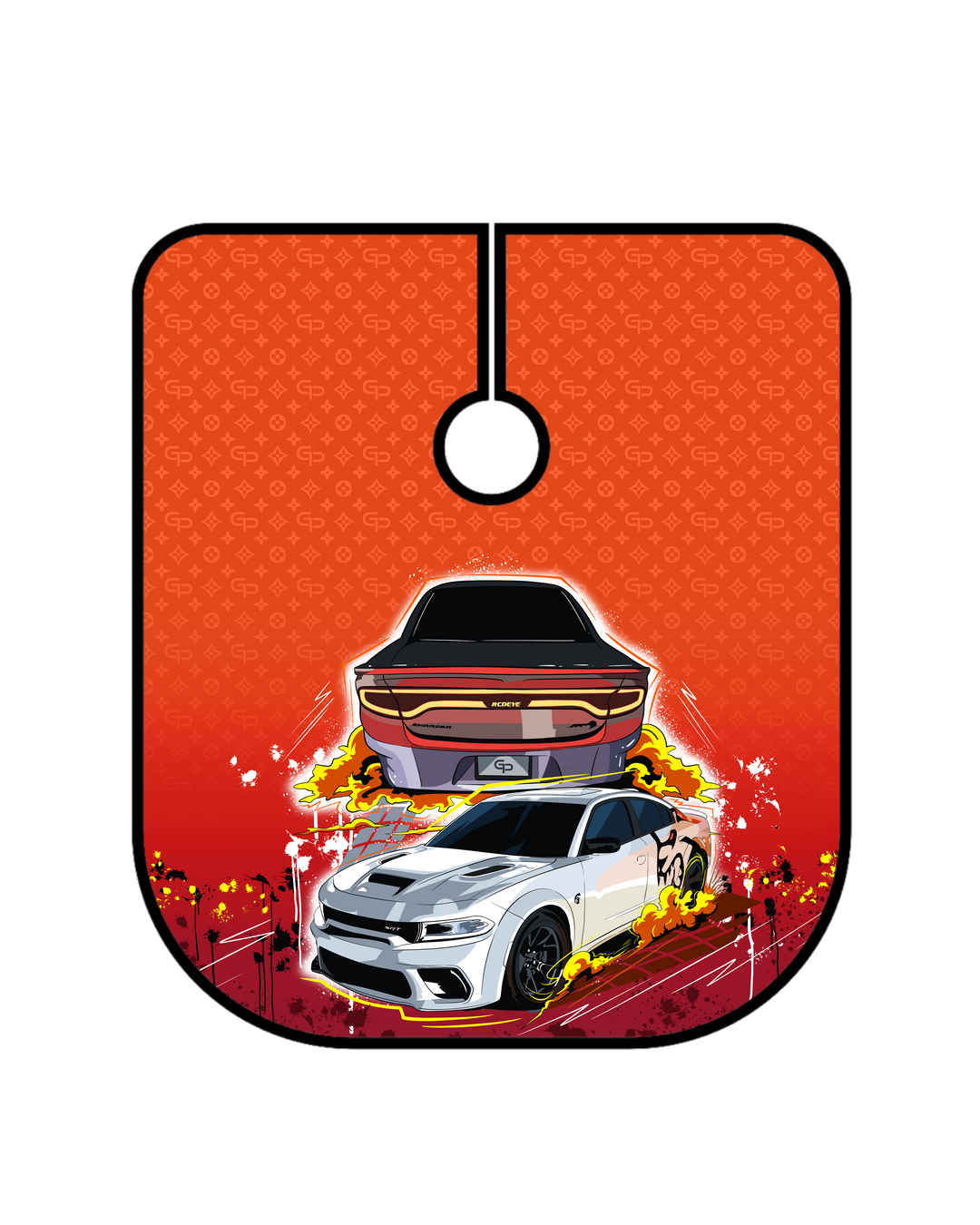 Hellcat Redeye Barber Cape