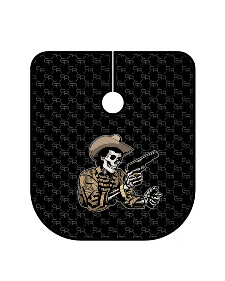 Chalino Skeleton Barber Cape