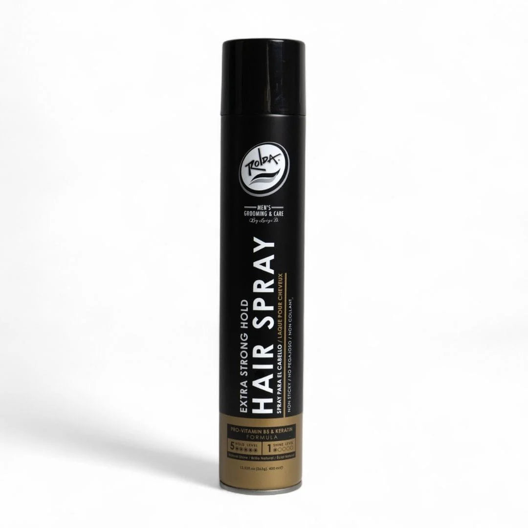 Rolda - Hair Spray Extra Strong Hold | Extra-Strong Hold, Matte Finish, Pro-Vitamin B5,… - GPBARBERSUPPLY | GP Barber Supply