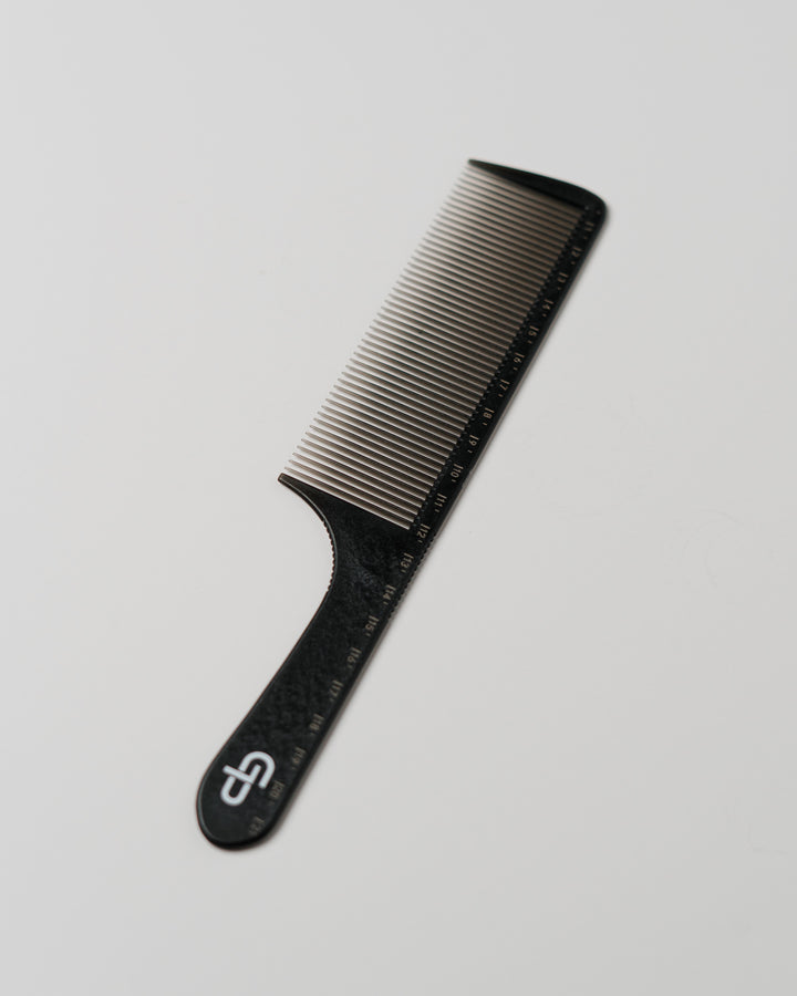 GP Flat Top Comb black view 2 - GPBARBERSUPPLY | GP Barber Supply