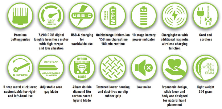 Assassin Clipper view 12 - GPBARBERSUPPLY | GP Barber Supply